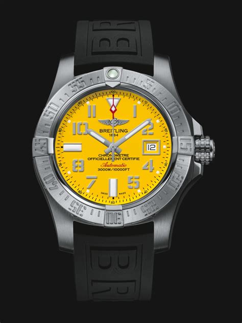 breitling avenger ii seawolf a1733110/bc30|breitling avenger seawolf zifferblatt.